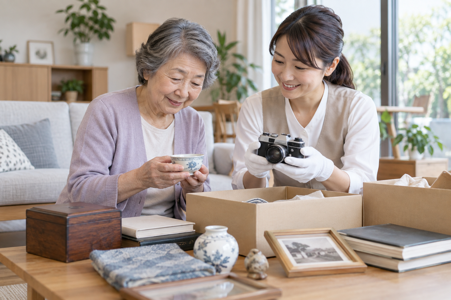 生前整理や遺品整理のご相談